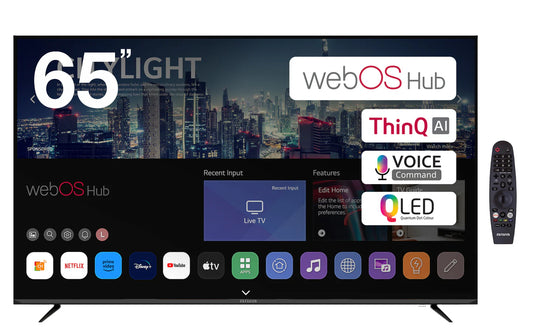 AIWA 65 pouces Smart TV 4K Resolution (LG webOS)